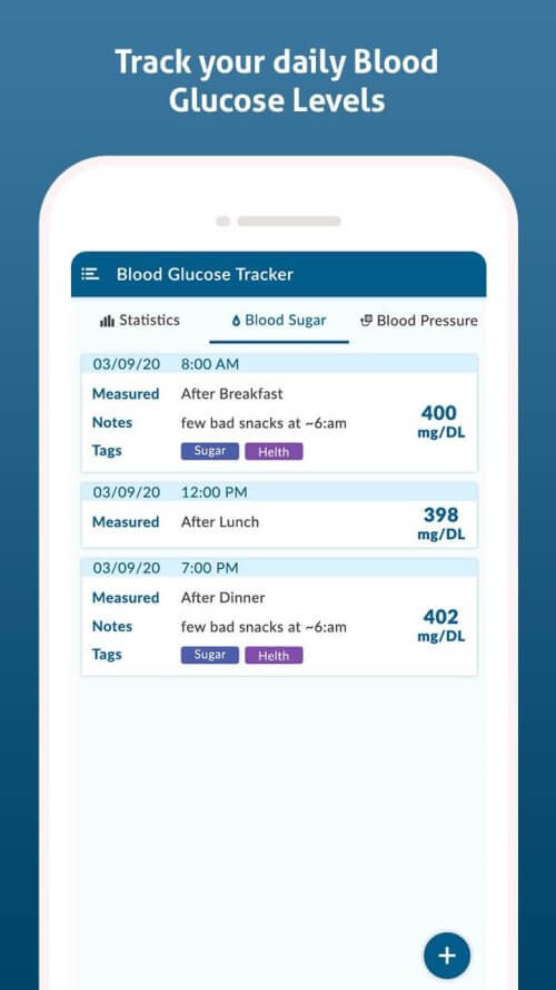 Diabetes Diary screenshot 4