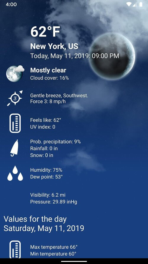 Weather XL PRO MOD screenshot 4