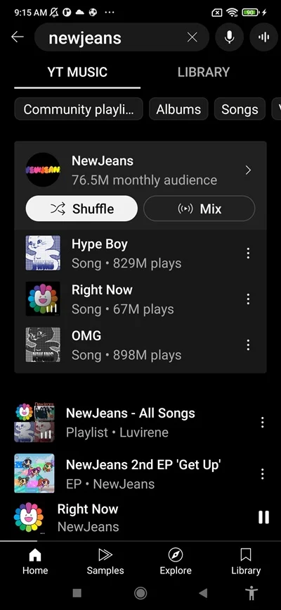 YouTube Music Morphe MOD screenshot 4