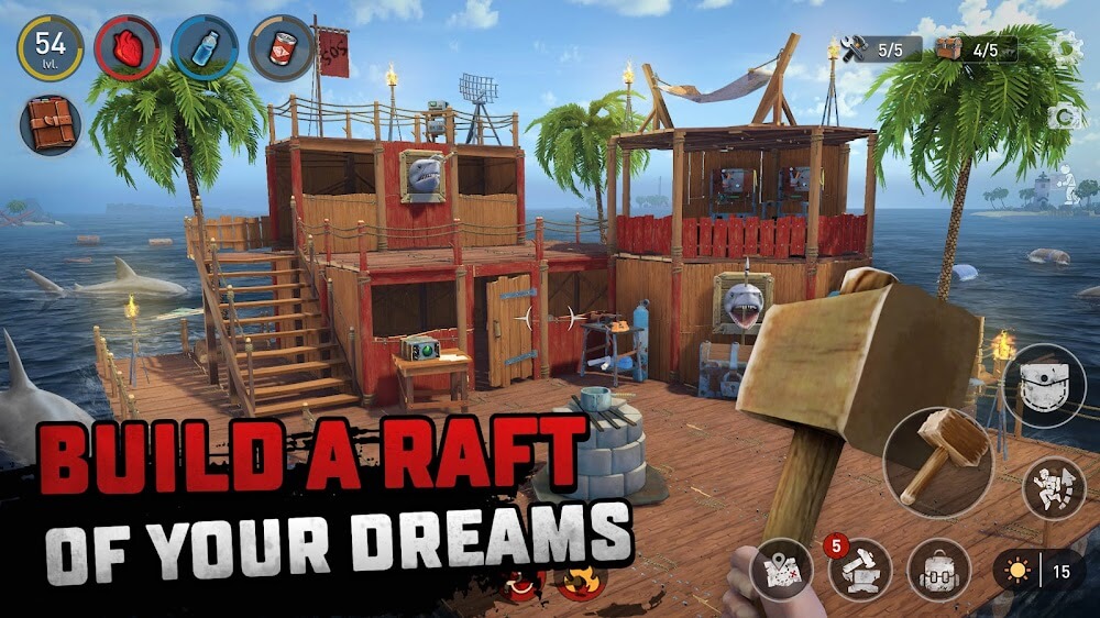 Raft Survival: Ocean Nomad MOD screenshot 4