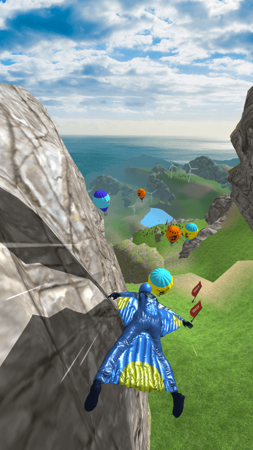 Base Jump Wing Suit Flying screenshot 4