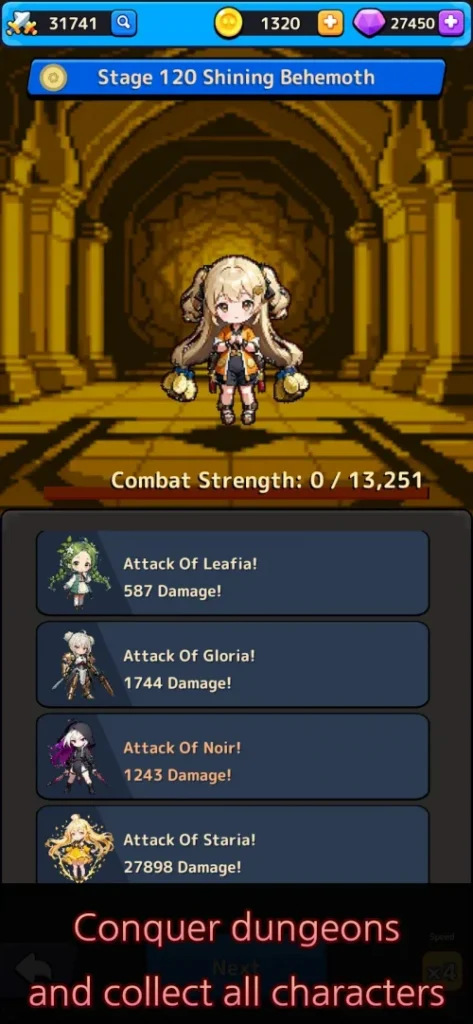 Idle RPG Starlight Chronicle screenshot 4