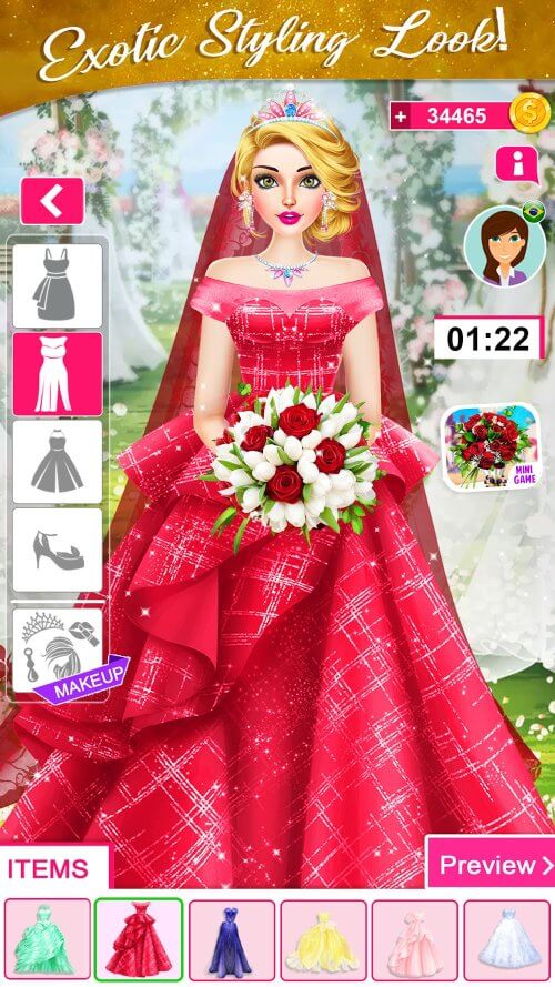 Wedding Dress up Girls Games screenshot 4