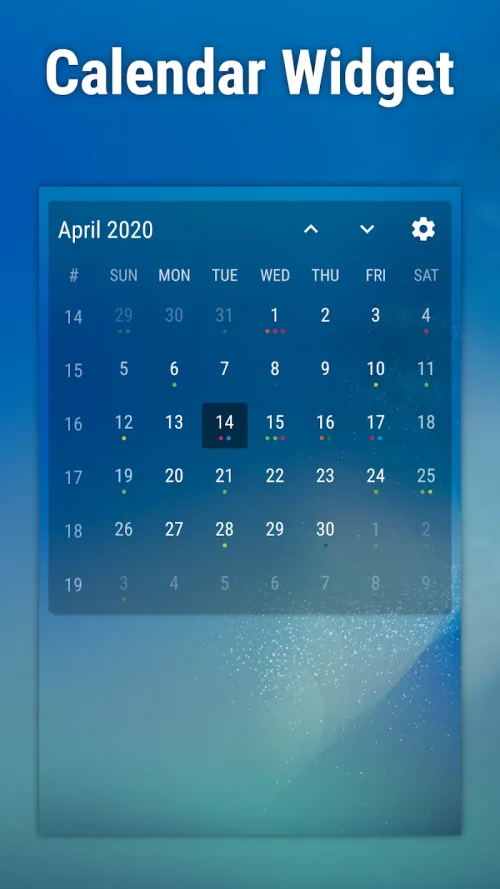 Event Flow Calendar Widget MOD screenshot 4