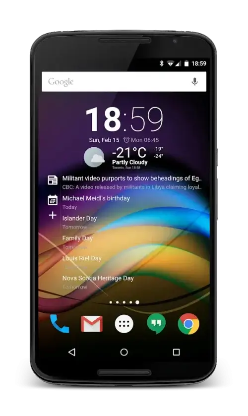 Chronus Information Widgets MOD screenshot 4