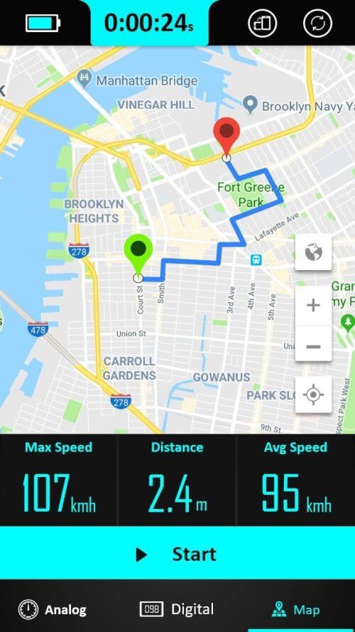 GPS Speedometer MOD screenshot 4