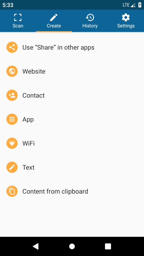 QRbot: QR & barcode reader screenshot 4
