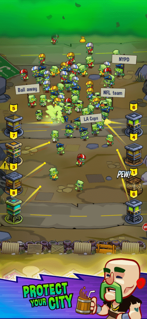 Zombie Nations screenshot 4