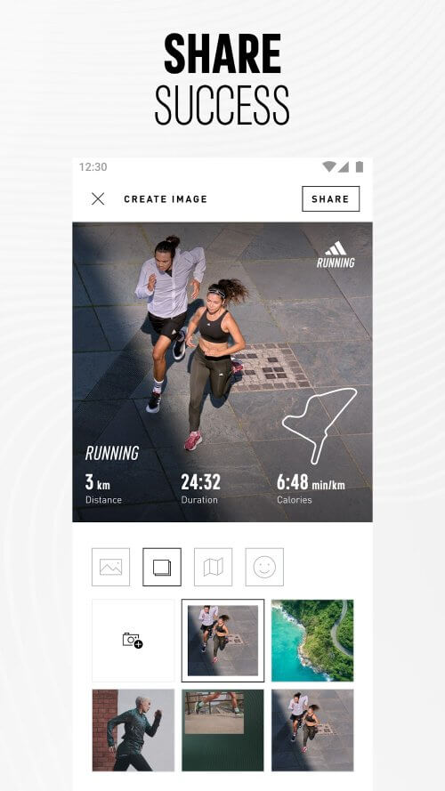 adidas Running: Sports Tracker screenshot 5