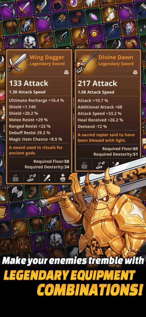 Loop Dungeon: Idle RPG screenshot 5
