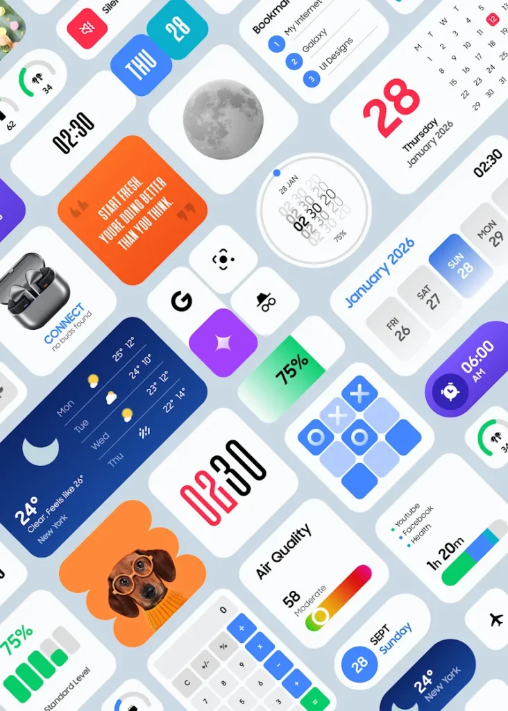 Galaxy Widgets: One UI screenshot 5