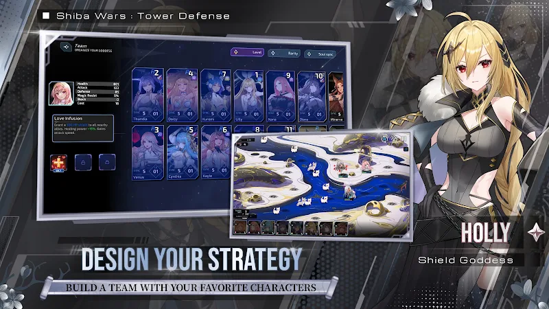 Shiba Wars: Goddess Link TD screenshot 5