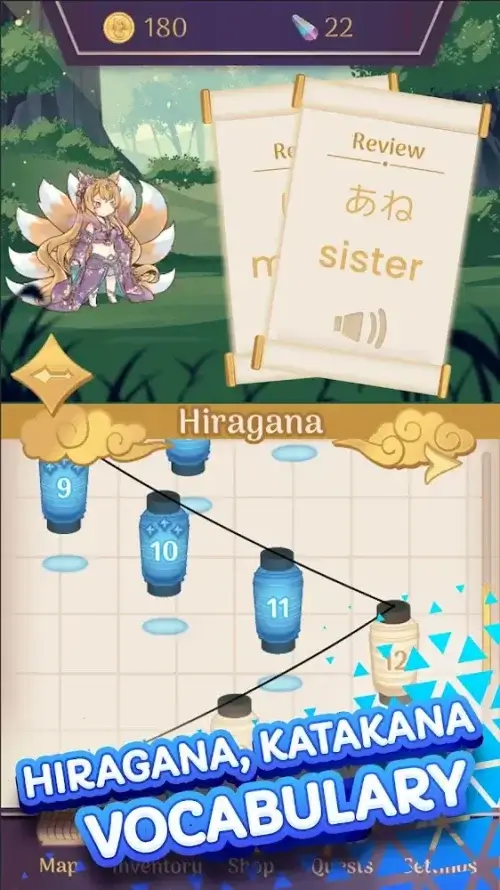 kawaiiDungeon – Learn Japanese screenshot 5