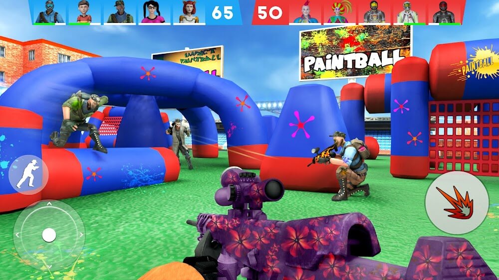 Paintball Shooting Game 3D screenshot 5