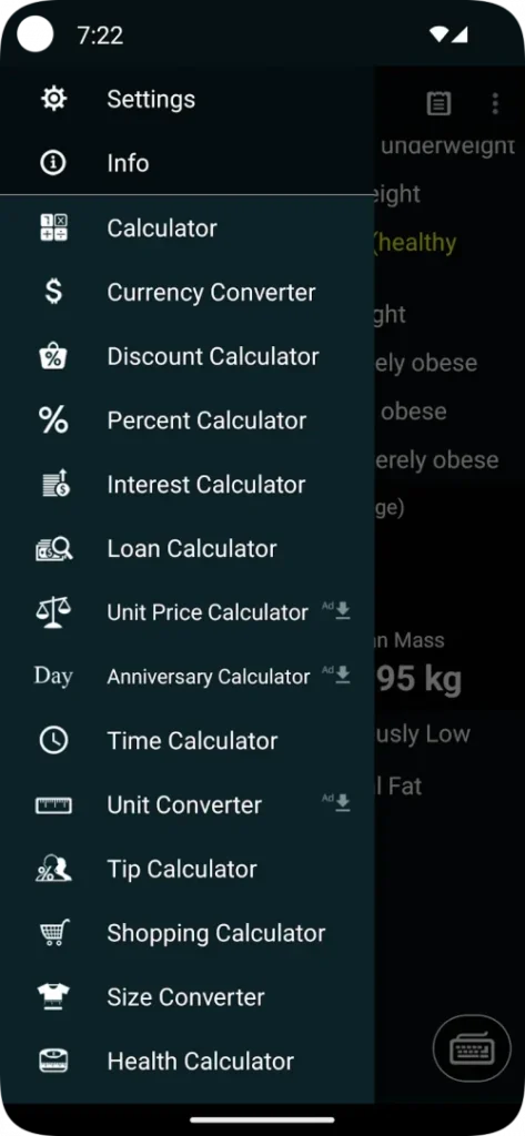 Health Calculator screenshot 5