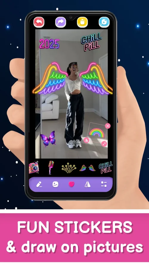 Magic Doodle Art – Neon Glow (Neon Doodle) screenshot 5