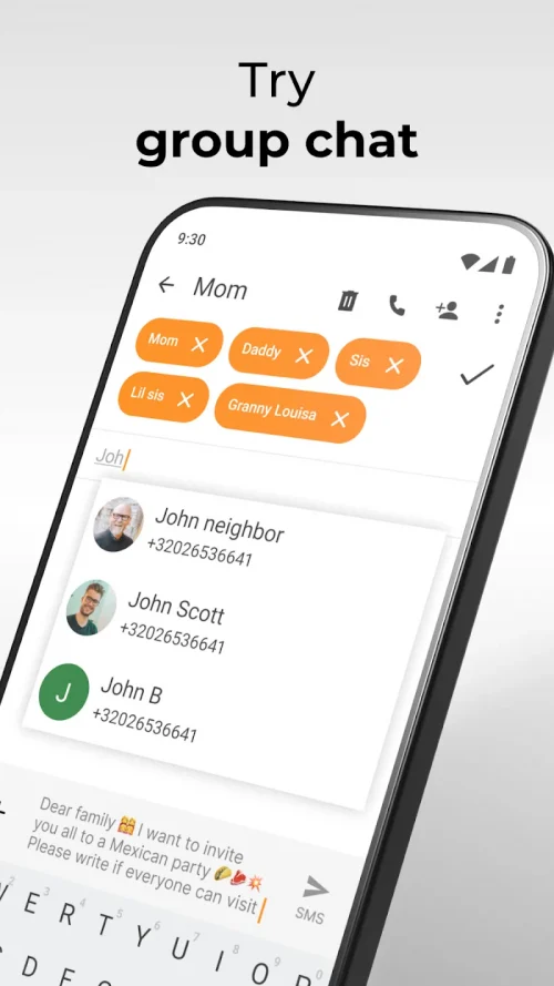 Simple SMS Messenger screenshot 5