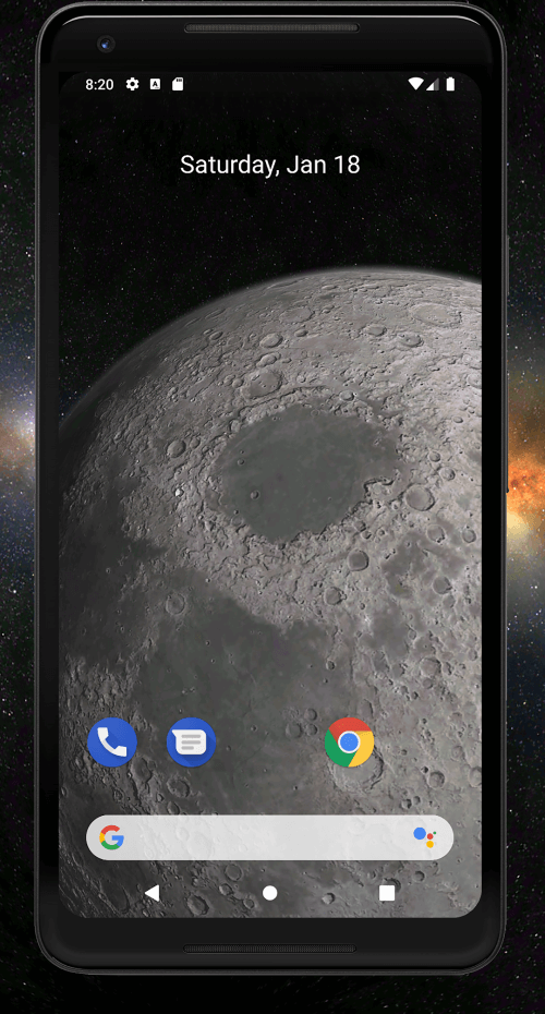 Earth 3D Live Wallpaper screenshot 5