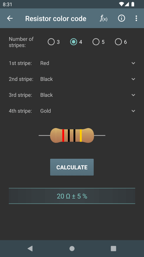 Electrical Calculations screenshot 5