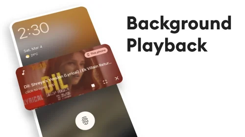 Playback: background play screenshot 5
