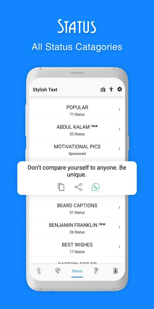 Stylish Text, Fonts & Keyboard screenshot 5