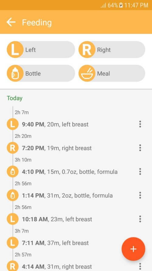 Baby Tracker screenshot 5