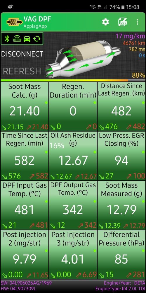 VAG DPF screenshot 5