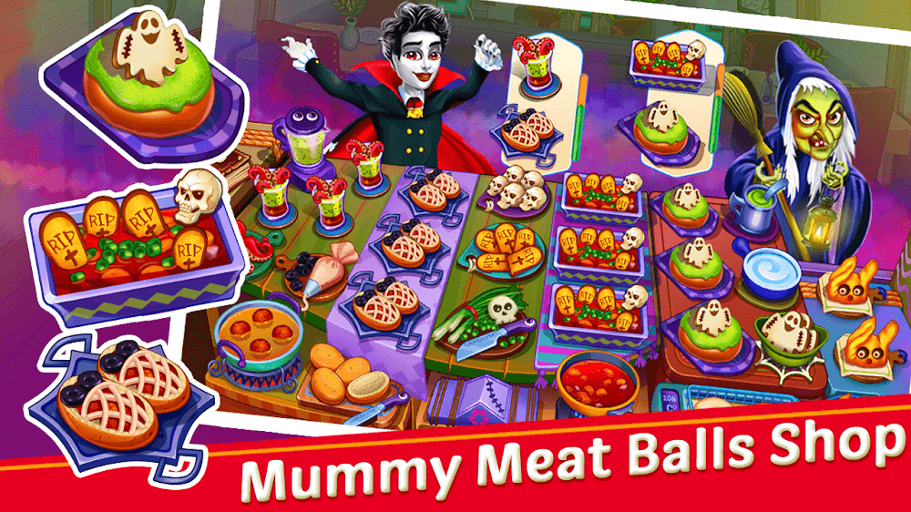 Halloween Cooking Games screenshot 5