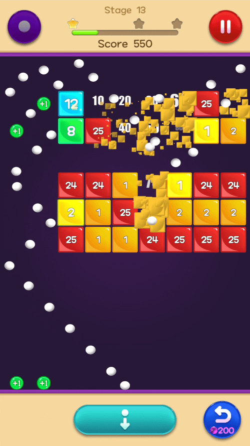 Jewel Bricks Breaker screenshot 5