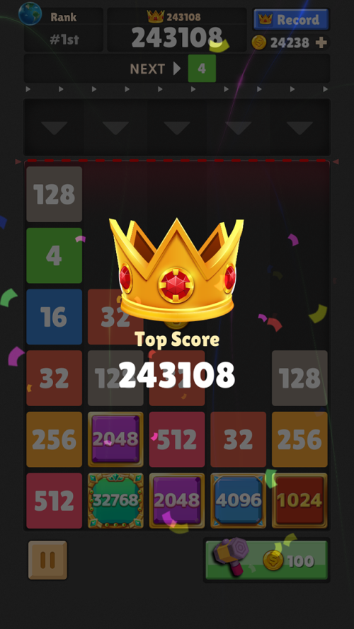 Drop The Number: Merge Game screenshot 5