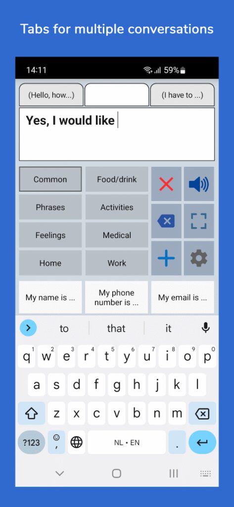 Speech Assistant AAC screenshot 5