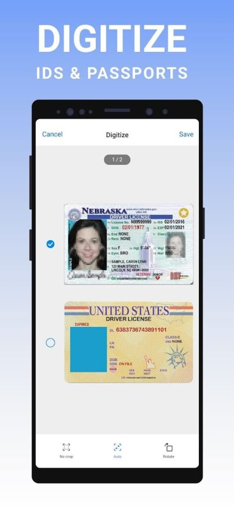 Mobile Scanner App screenshot 5