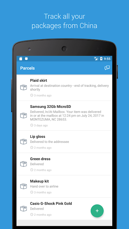 Parcels screenshot 5