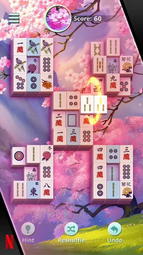 Mahjong Solitaire NETFLIX screenshot 5