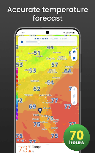 Clime: NOAA Weather Radar Live MOD screenshot 5