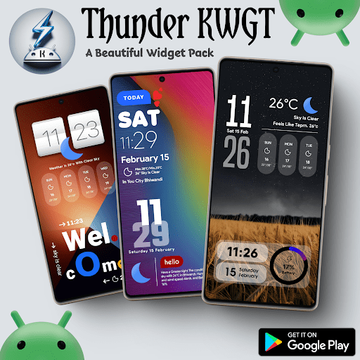 Thunder KWGT MOD screenshot 5