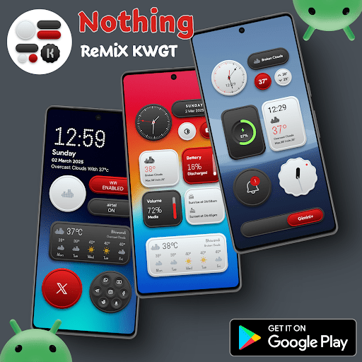 Nothing ReMiX KWGT MOD screenshot 5