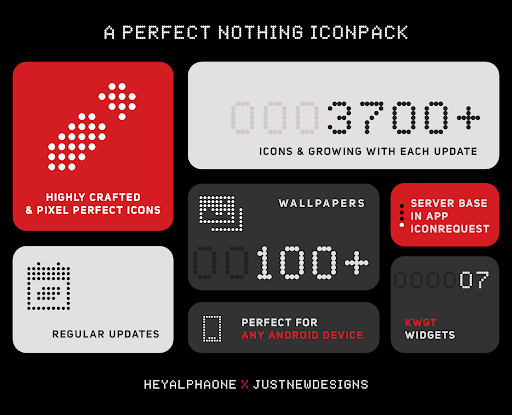 Nothing Icon Pack: LuX MOD screenshot 5