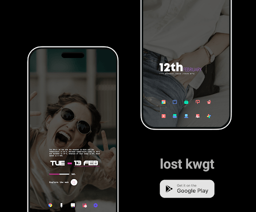 lost KWGT MOD screenshot 5