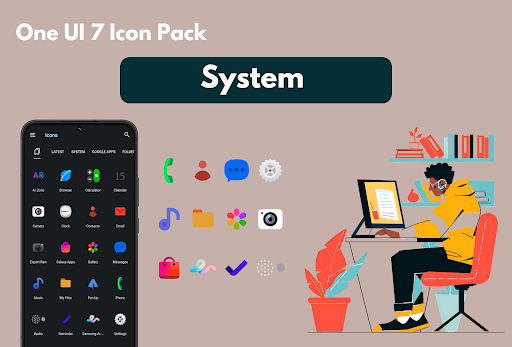 OneUI 8 Icon Pack MOD screenshot 5