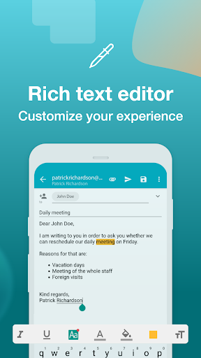 Email Aqua Mail MOD screenshot 5