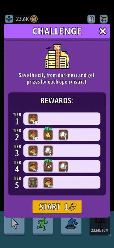 Idle Green Button screenshot 5