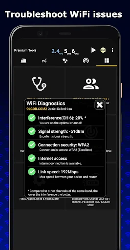 WiFi Analyzer MOD screenshot 5