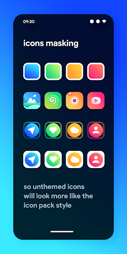 Gladient Icon Pack iOS Style MOD screenshot 5