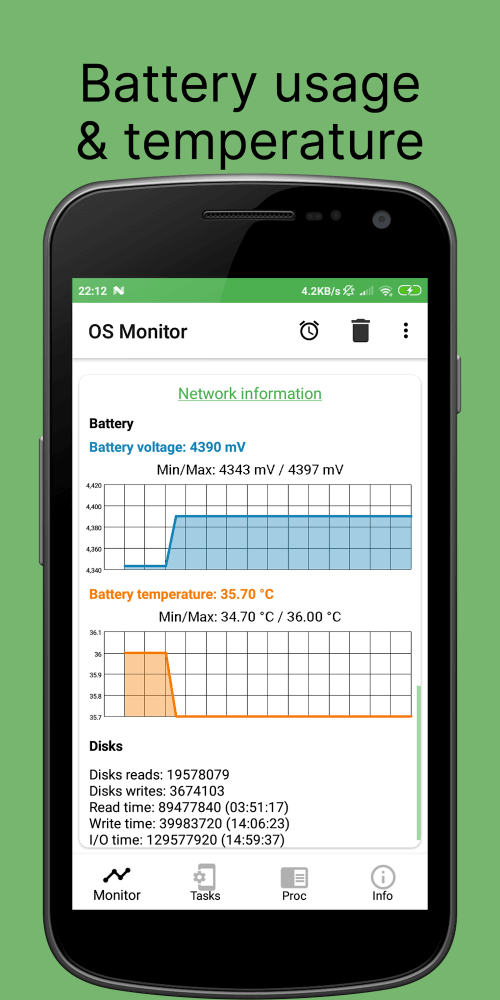 OS Monitor: Tasks Monitor screenshot 5