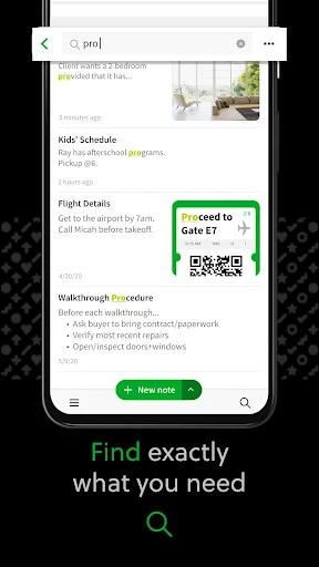 Evernote screenshot 5