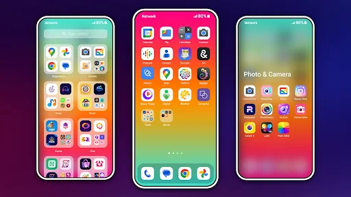 HiPhone Launcher MOD screenshot 5