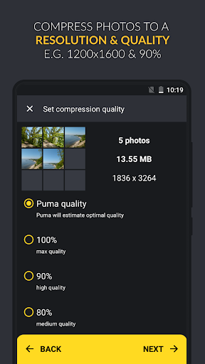Puma: Photo Resizer Compressor MOD screenshot 5