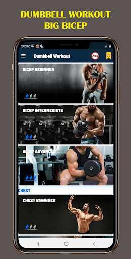 Dumbbell Workout MOD screenshot 5