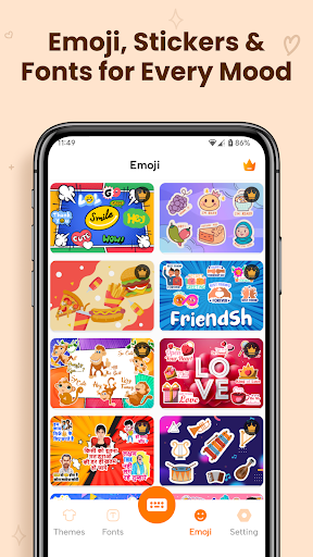 Keyboard Themes – Fonts, Emoji MOD screenshot 5